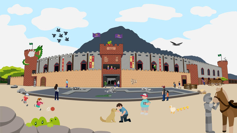 Drawing I made for the Facebook page of city of Orizaba, Veracruz (H. Ayuntamiento de Orizaba) during an internship at the PR department for the city's government. The building depicted here is the tourist attraction known as Casavegas