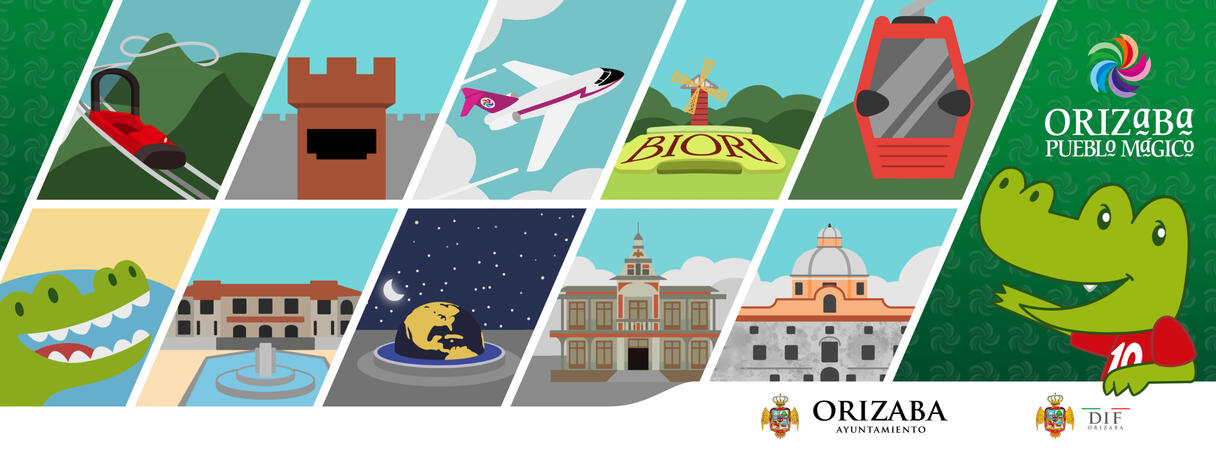 Facebook header I made for the H. Ayuntamiento de Orizaba page during my internship at the government PR department
