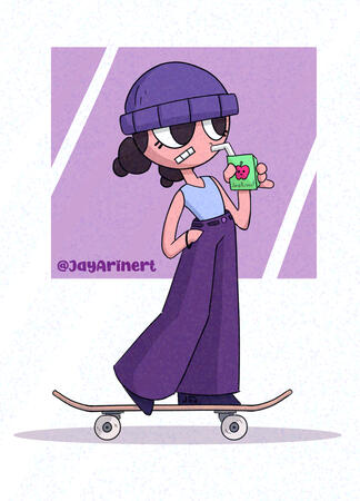 Character I created for a character design workshop hosted by the artist Ari Navarrete for EBAC