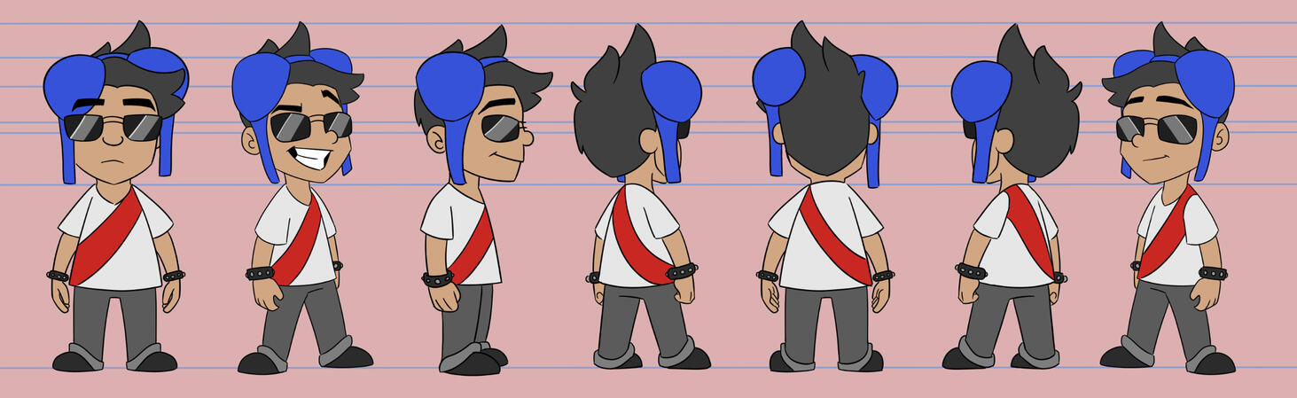 Turnaround of Davidcito, one of the protagonists from our short film, Reaching the Top